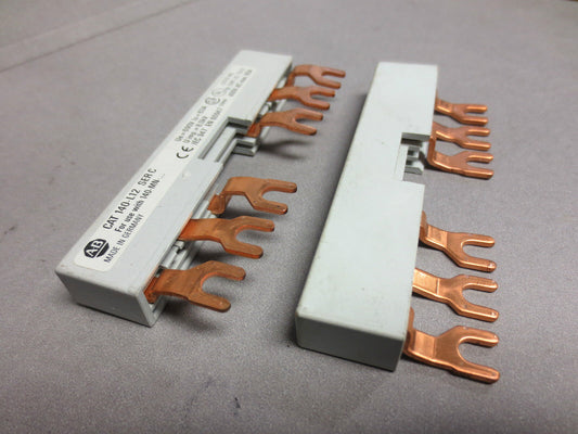 ALLEN-BRADLEY 140-L12 Ser. C COMMON LINK TERMINAL (USE w/ 140-MN) 600VAC, 6A
