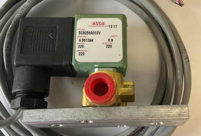 ASCO SC9256A002V SOLENOID VALVE 220PSI 24VDC 6.9W FT