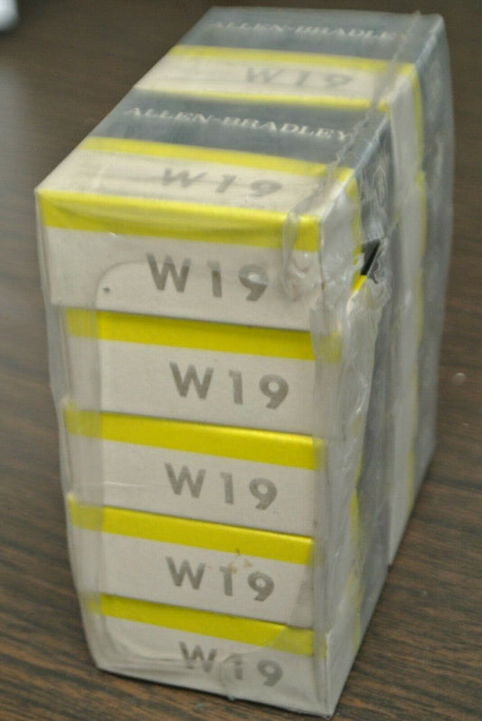 LOT of 10 / ALLEN-BRADLEY W19 THERMAL OVERLOAD HEATER ELEMENT / NEW SURPLUS