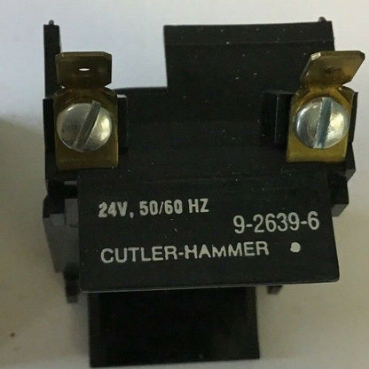 CUTLER HAMMER 9-2639-6 REPLACEMENT CONTACTOR COIL 24V 50/60HZ