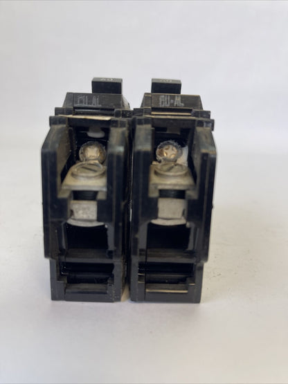 GE TQC1160 CIRCUIT BREAKER 60AMP 1POLE 120/240VAC (LOT OF 2)