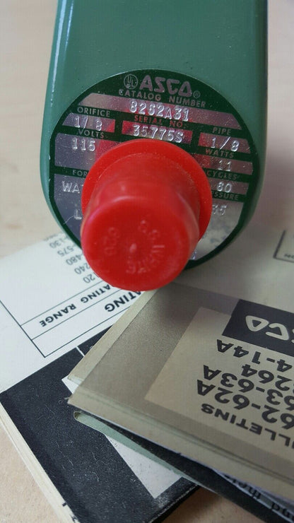 ASCO Red-Hat 8262A31 Solenoid Valve 115/60V