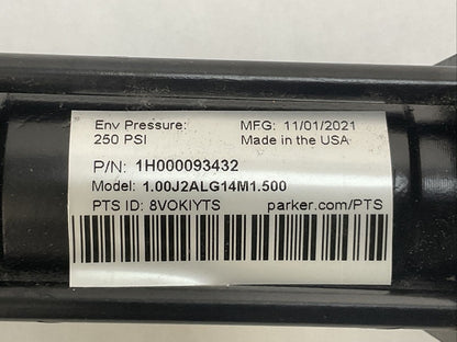 PARKER 1.00J2ALG14M1.500 CYLINDER 250PSI