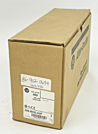 ALLEN BRADLEY - 509-BOD-A2F -SER 1 - NON-REV STARTER & 592-EEDC SERIES C-RELAY