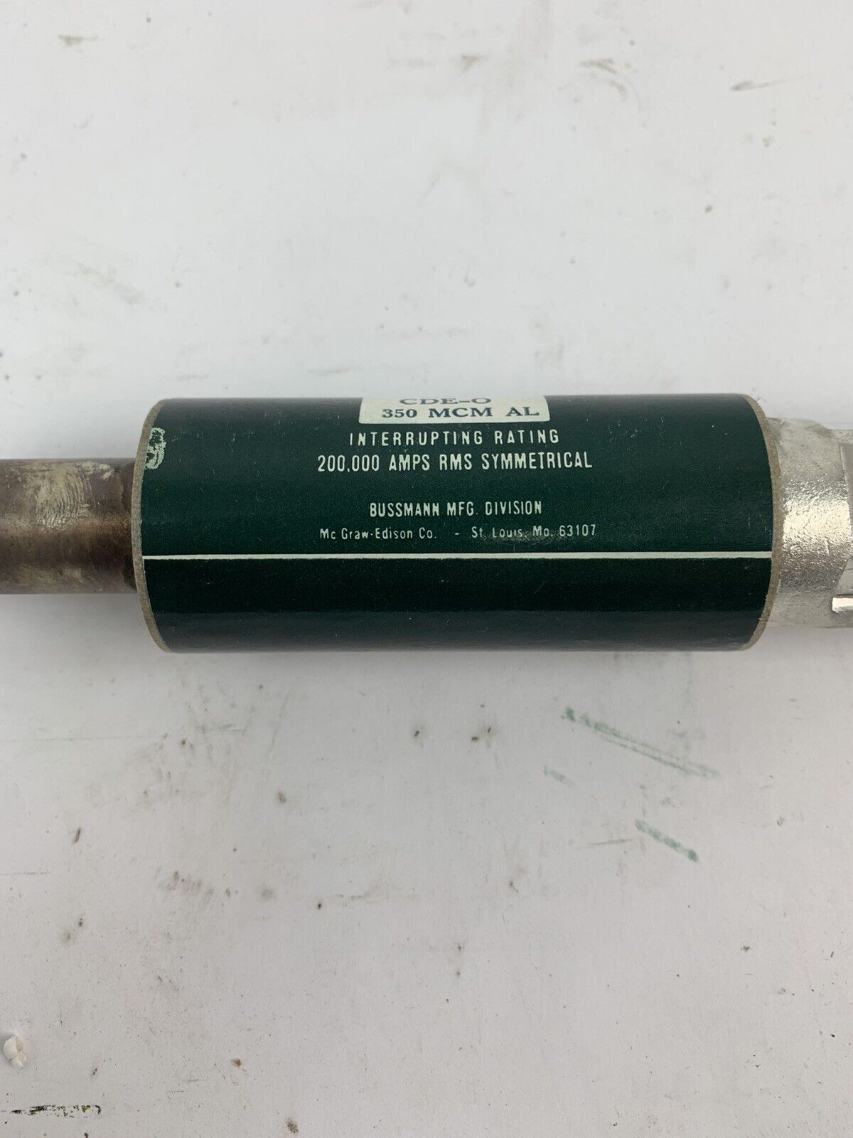 Bussmann Cable Limiter CDE-O 350 MCM AL 600V or less Fuse