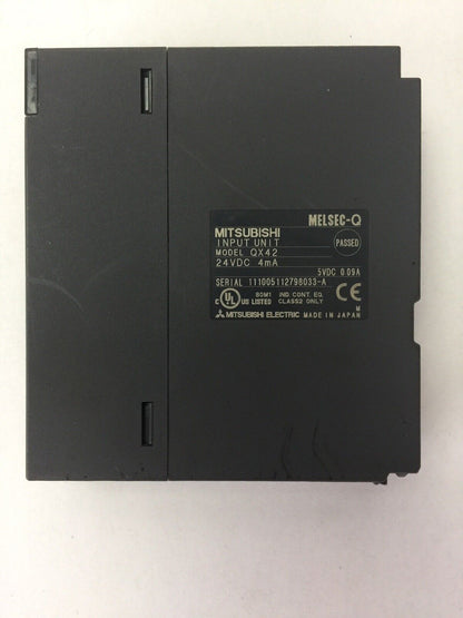 MITSUBISHI QX42 INPUT UNIT MELSEC-Q 24VDC 4mA 5VDC 0.09A