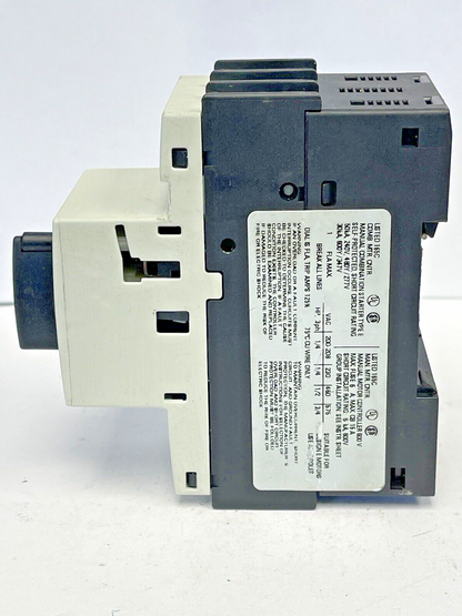 SIEMENS - 3RV1021-OJA10- CIRCUIT BREAKER / MOTOR PROTECTOR