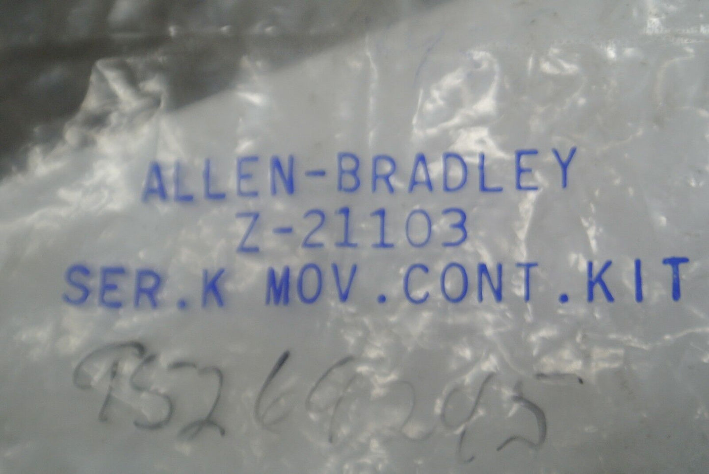LOT of 2 / ALLEN-BRADLEY Z-21103 MOVABLE CONTACT KIT / SIZE 00 / NEW SURPLUS