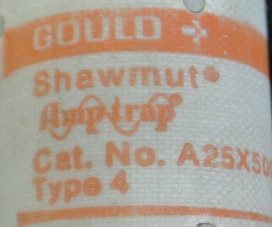 GOULD-SHAWMUT A25X500 AMP-TRAP® SEMICONDUCTOR FUSE / 500A / 250V