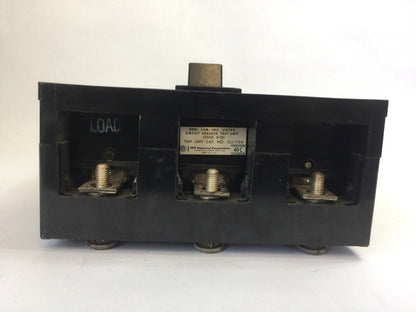 ITE JL3-F400 CIRCUIT BREAKER FRAME 600VAC 125/250VDC 150A TRIP UNIT JL3-B150