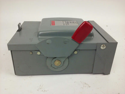 WESTINGHOUSE RGUN221 SAFETY SWITCH, 30A, 240V, 2P, NON FUSE, TYPE 3R RAINPROOF