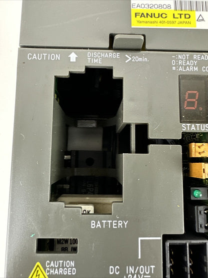 FANUC A06B-6096-H208 E SERVO AMPLIFIER OUTPUT 230VAC INPUT 283-325VDC