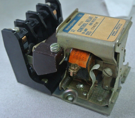 WESTINGHOUSE NH20A CONTROL RELAY - 600V, 10A - 120V COIL - NEW SURPLUS - NH20