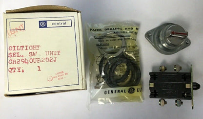 GENERAL ELECTRIC CR2940UB202J SELECTOR SWITCH