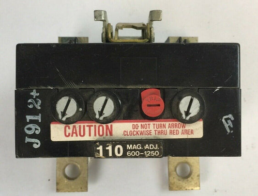 GE TFK226T110 TRIP UNIT 110 AMP 2 POLE