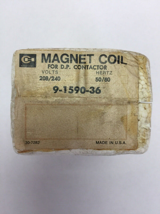 CUTLER HAMMER 9-1590-36 MAGNET COIL 208/240V 50/60HZ