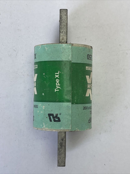 BRUSH XL70F250 SEMI-CONDUCTOR FUSE 250AMP 700VAC TYPE XL