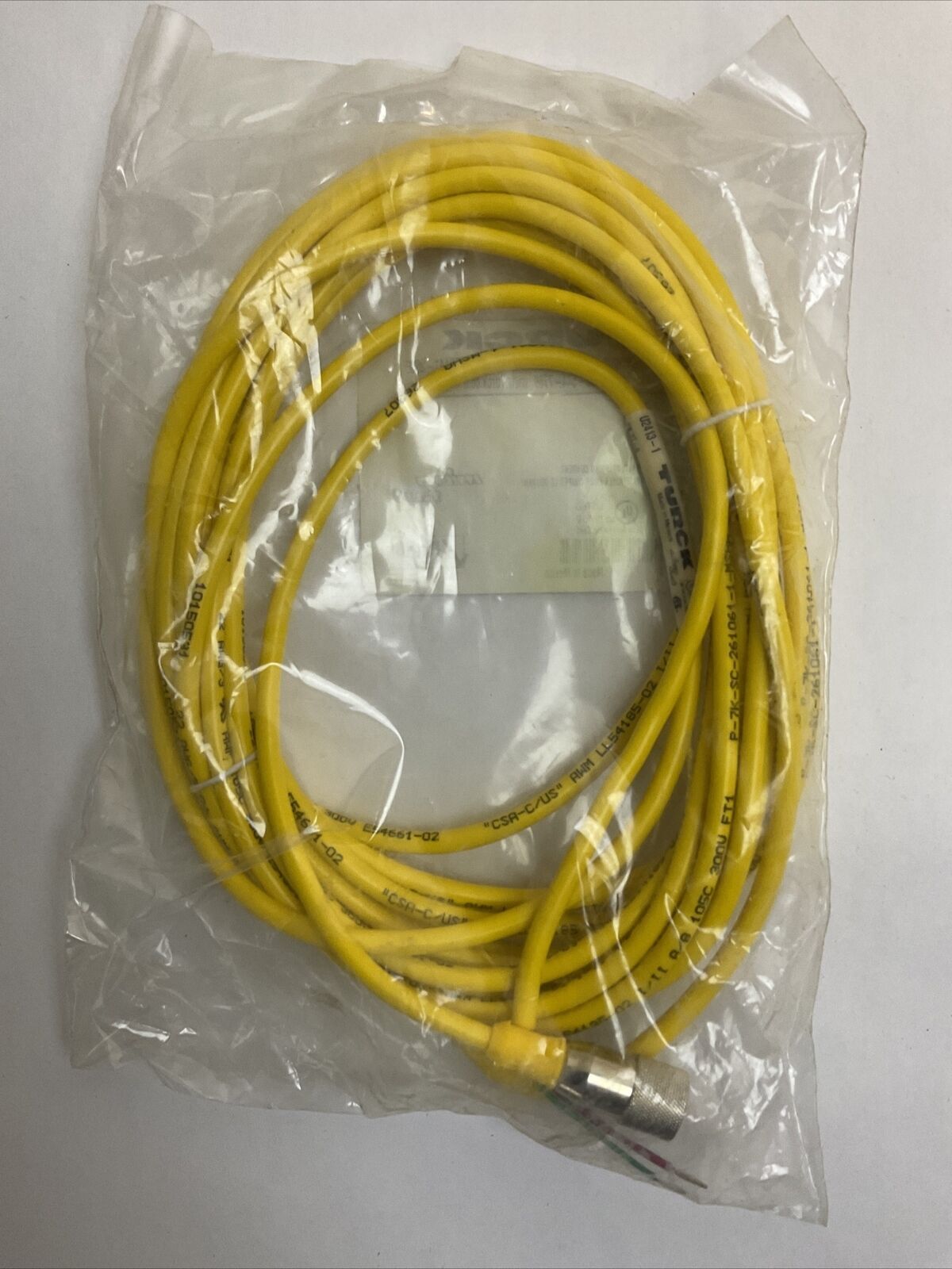 TURCK KB 3T-6 CORDSET U2412-1 250V 4AMPS