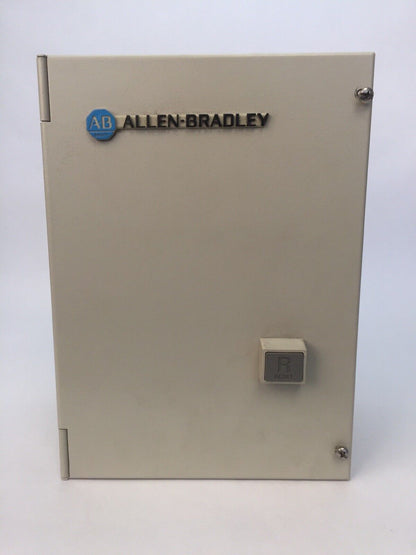 ALLEN BRADLEY 109-A30JD3-C32-7 TYPE 12 STARTER ENCLOSURE ONLY
