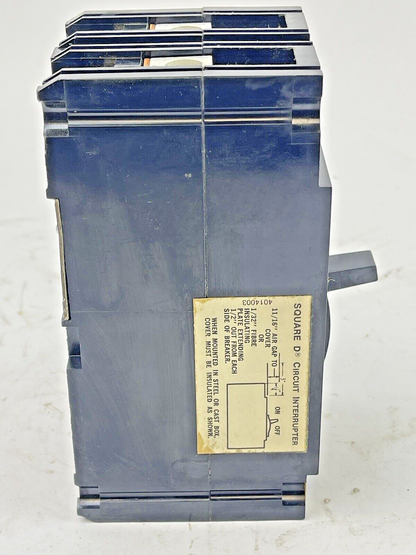 SQUARE D - FAL 22000 - NON-AUTOMATIC CIRCUIT BREAKER - 100A/2 POLE/ 240 VAC -NEW