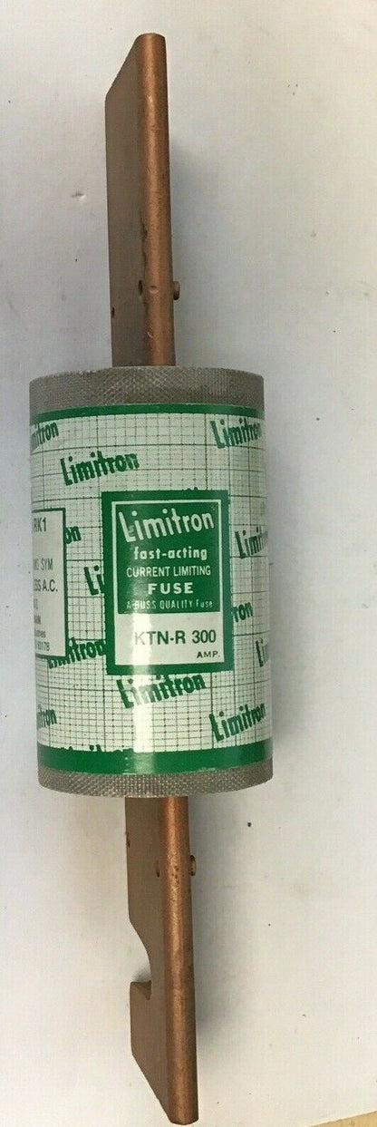 LIMITRON KTN-R 300 FAST ACTING FUSE 250V CLASS RK1 BUSSMANN