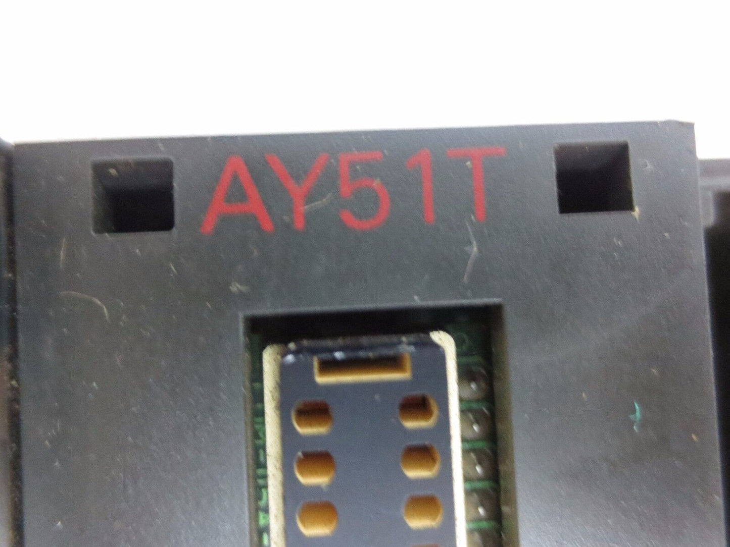 MITSUBISHI MELSEC A61P + AX41T (3) + AY51T (3) + AJ71PT32-S3 - PLC MODULES, BASE