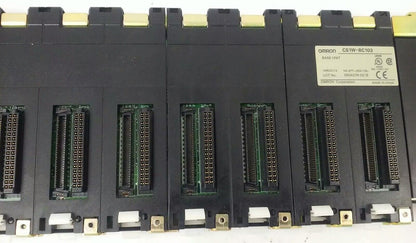 OMRON CS1W-BC103 10-SLOT, I/O MODULE BASE UNIT, USED GOOD CONDITION, CS1W