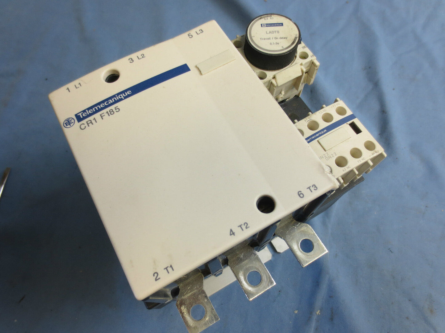 TELEMECANIQUE CR1 F185 CONTACTOR MODULE - 185A 50HP@208VAC, 150HP@600VAC