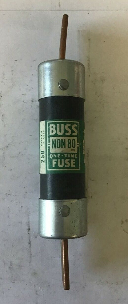 BUSS NON80 ONE-TIME FUSE 250V ***LOTOF5***