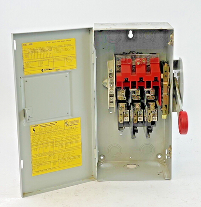 EATON - POWER MASTER - H321SNK - SAFETY SWITCH - 30 A, 120/240 VAC, TYPE 1