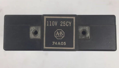 ALLEN BRADLEY 74A05 COIL 110 V 25 CY