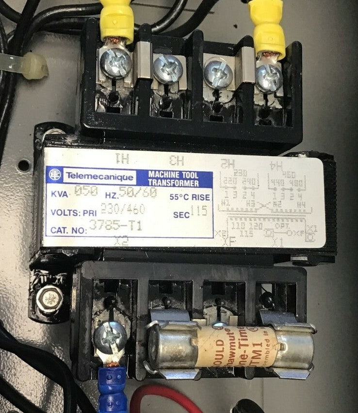 TELEMECANIQUE A31C481D-MOD5 COMBO MOTOR STARTER DISCONN.10HP 3PH 480V