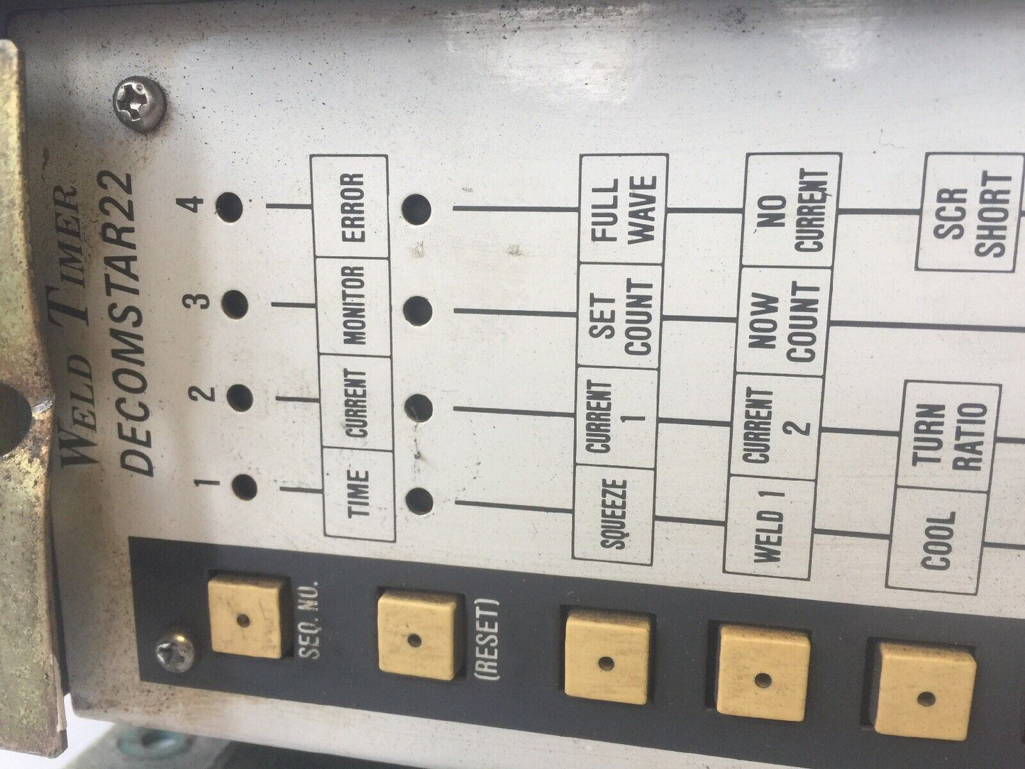 DENGENSHA NWC-22PC WELD TIMER DECOMSTAR22