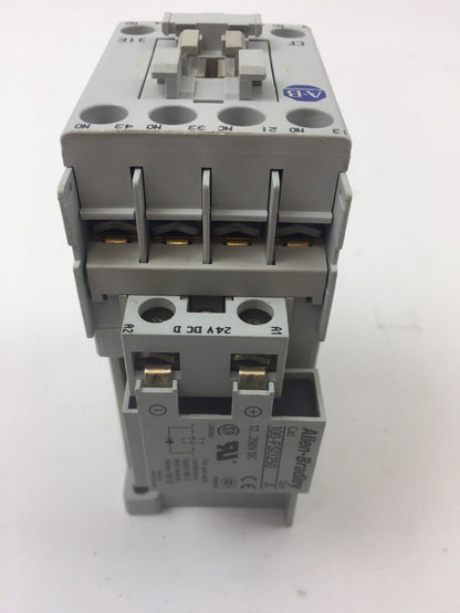 ALLEN BRADLEY 700-CF310D* CONTROL RELAY 600VAC 25 A WITH 100-FSD250 SURGE SUPRES
