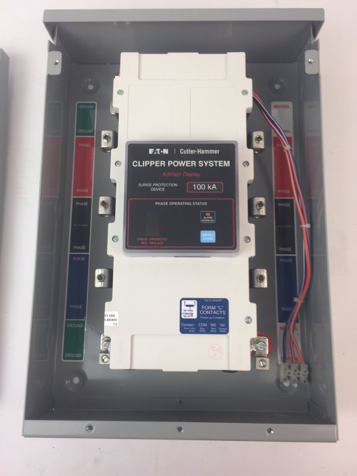 EATON CUTLER HAMMER CPS100480YSK CLIPPER POWER SYSTEM VISOR 480Y/277VAC 3PH