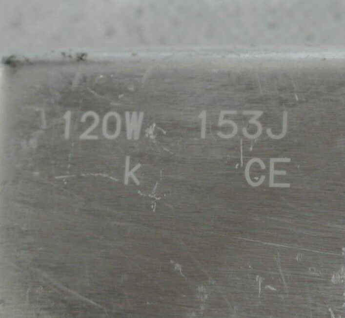 JRM / JAPAN RESISTOR MFG - 153J - RESISTOR - 120W