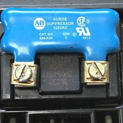 ALLEN BRADLEY 505-COD-9 REVERSING STARTER NEMA SIZE 2 SER.C 120V CC236