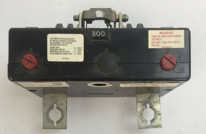 WESTINGHOUSE HLB2300T AB TRIP UNIT 300AMP 2POLE INST TRIP 1500-3000A 5680D04G16