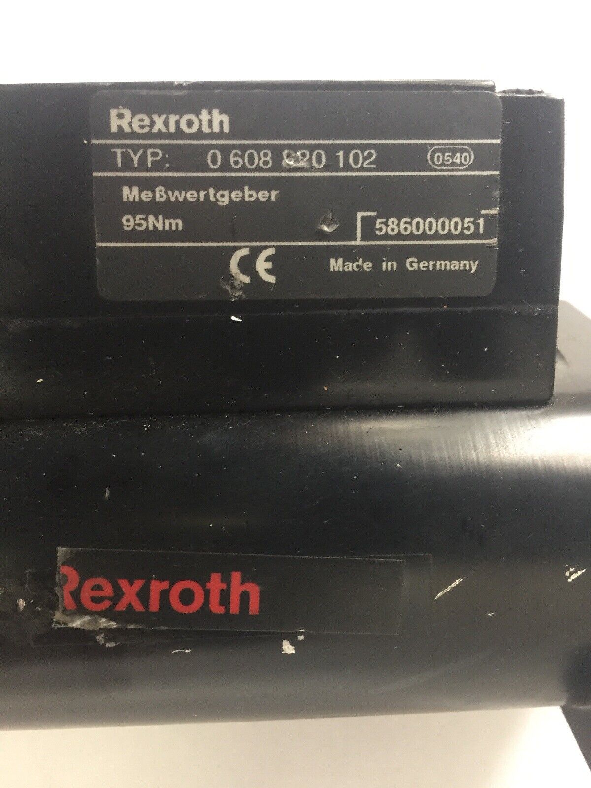 REXROTH 0608701018 DRIVE SPINDLE 0608720040 NUT RUNNER 0608820102 TRANSDUCER SYS