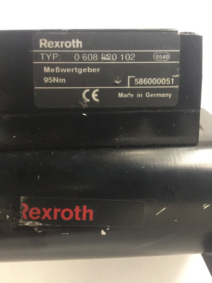 REXROTH 0608701018 DRIVE SPINDLE 0608720040 NUT RUNNER 0608820102 TRANSDUCER SYS