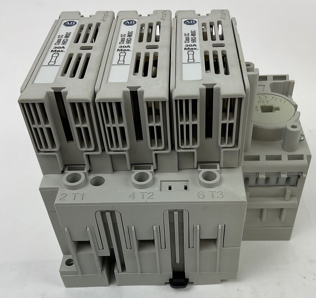 ALLEN BRADLEY 194R-C30-1753 SWITCH-DISCONNECTOR 30A SER.A 600VAC 20HP