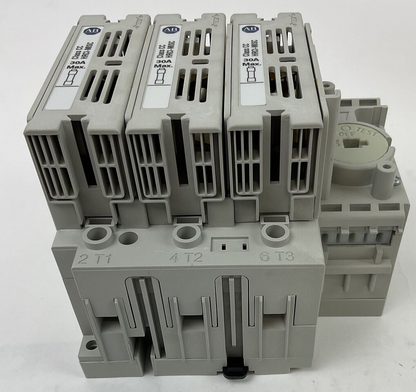 ALLEN BRADLEY 194R-C30-1753 SWITCH-DISCONNECTOR 30A SER.A 600VAC 20HP