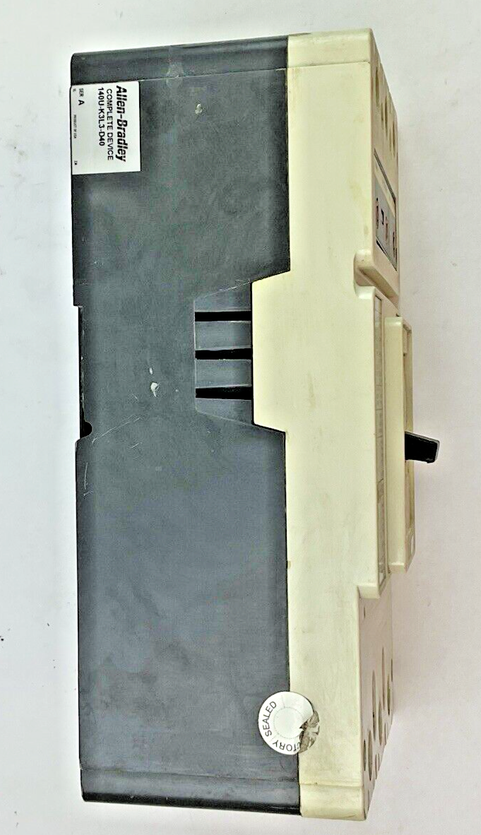 ALLEN BRADLEY 140U-K3X3 CIRCUIT BREAKER 400A W/140U-KTD3-D40 TRIP