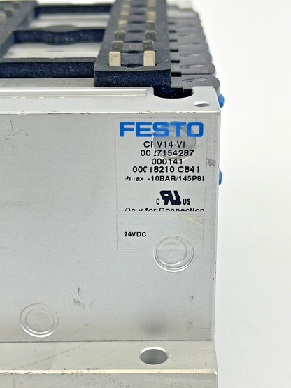 FESTO - CPV14-V1 - VALVE MANIFOLD - W/ PNEUMATIC CONNECTION PLATE, C402(8)