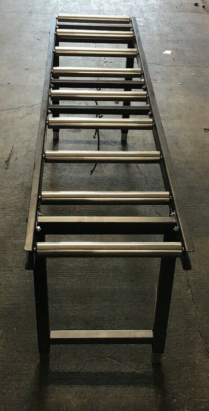 Dayton 2XUV3 Roller Conveyor Support Table, 500 Lb Cap 65.5" LONG, 15.5" WIDE.