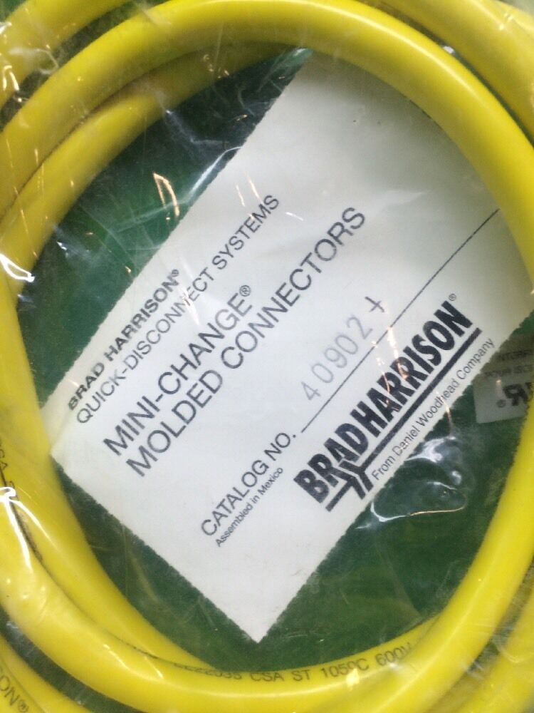 BRAD HARRISON 40902+ MINI CHANGE MOLDED CONNECTORS 3P FEMALE