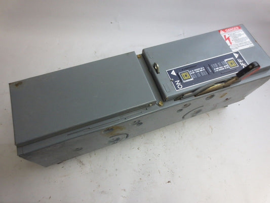 SQUARE D QMB362HW FUSIBLE PANELBOARD SWITCH - 60A, 3P, 600VAC