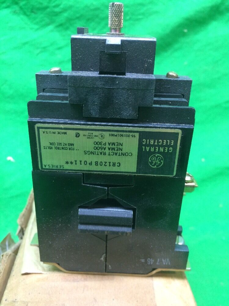 GENERAL ELECTRIC INDUSTRIAL RELAY CR120BP01104 480V