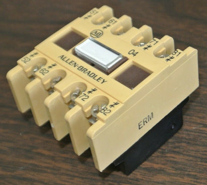 ALLEN-BRADLEY 195-FA04 TYPE F ADD-ON CONTACT BLOCK / NEW SURPLUS