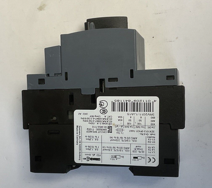 SIEMENS 3RV2011-1JA15 CIRCUIT BREAKER 130A